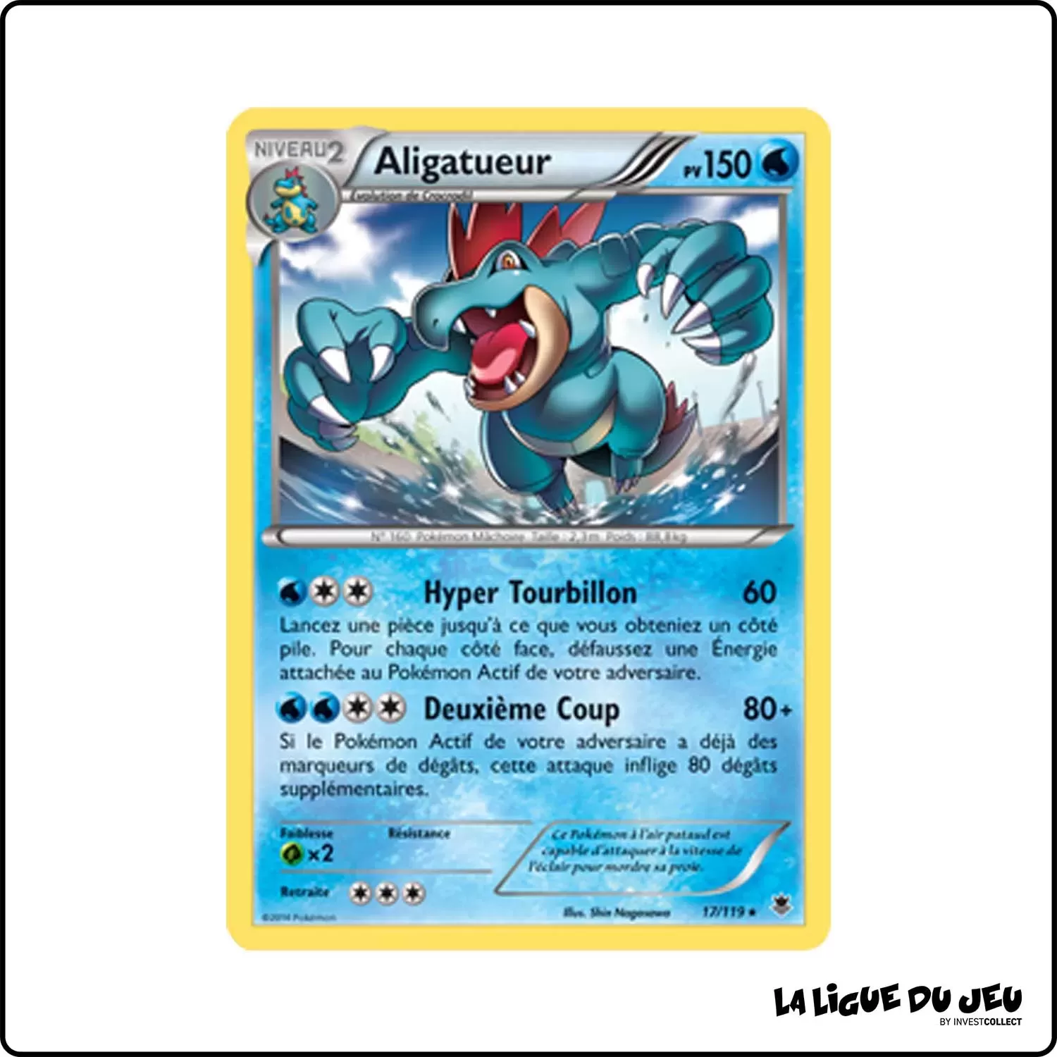 Holo - Pokemon - Vigueur Spectrale - Aligatueur 17/119 Pokemon Company - 1