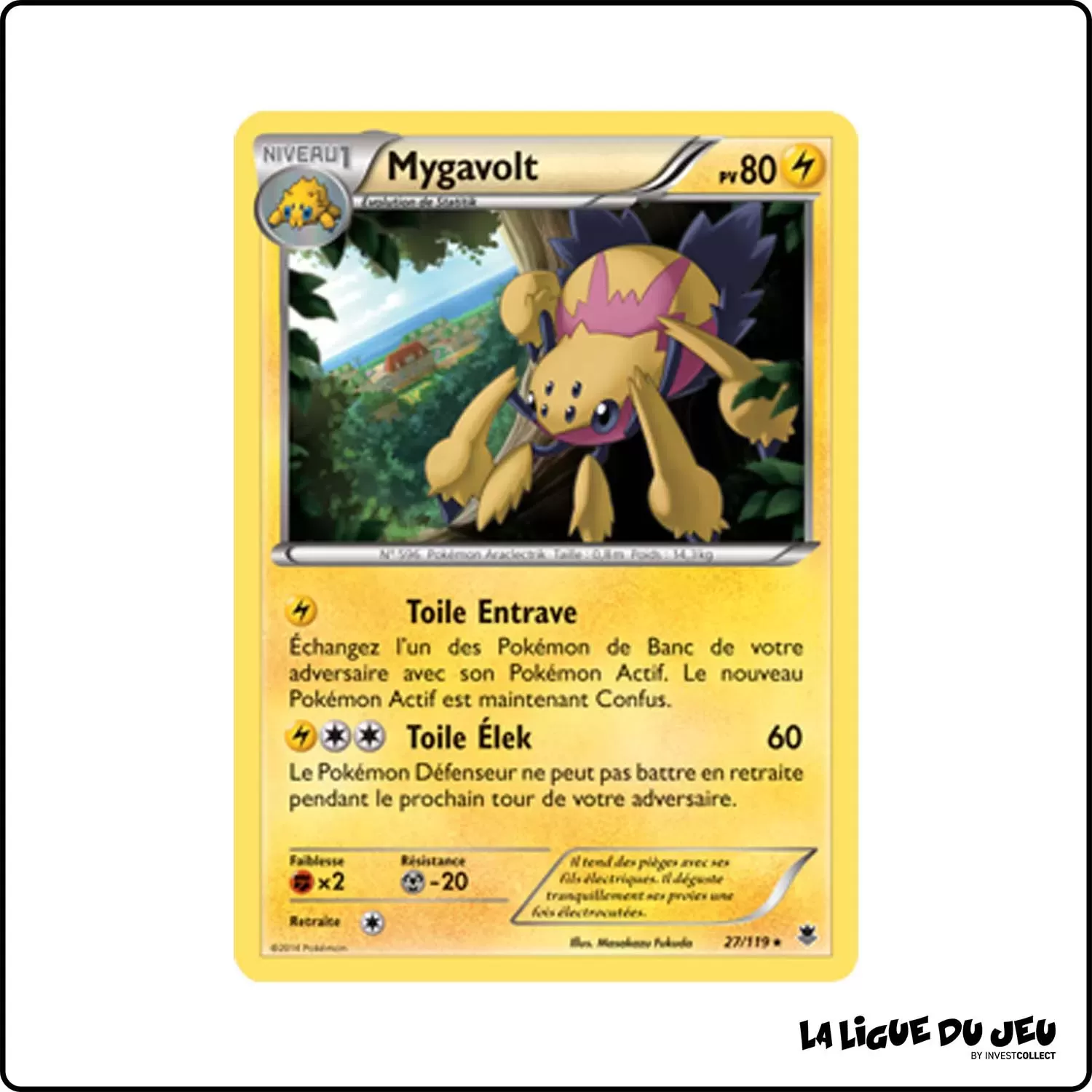 Rare - Pokemon - Vigueur Spectrale - Mygavolt 27/119 Pokemon Company - 1