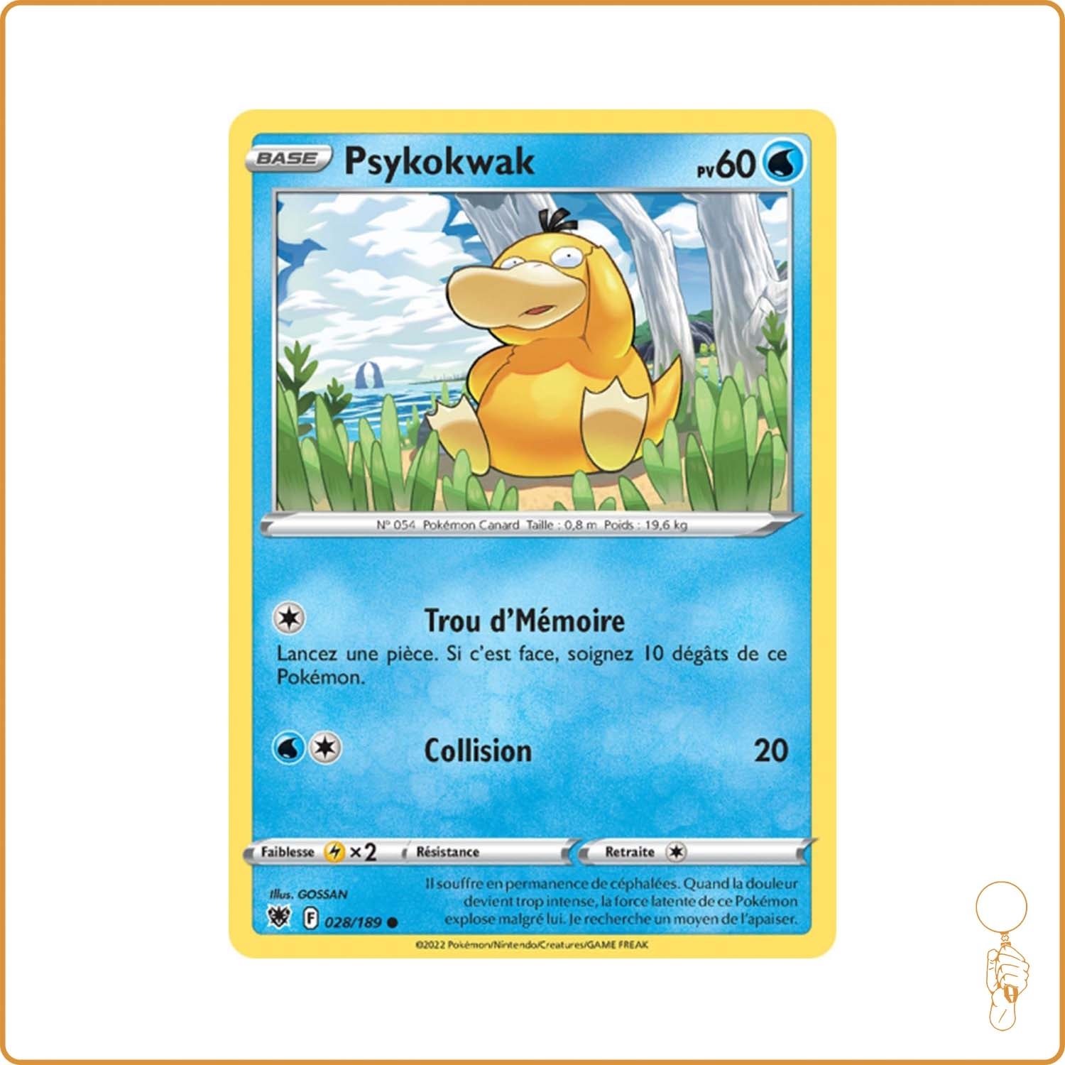 Commune - Pokemon - Astres Radieux - Psykokwak 28/189 The Pokémon Company - 1