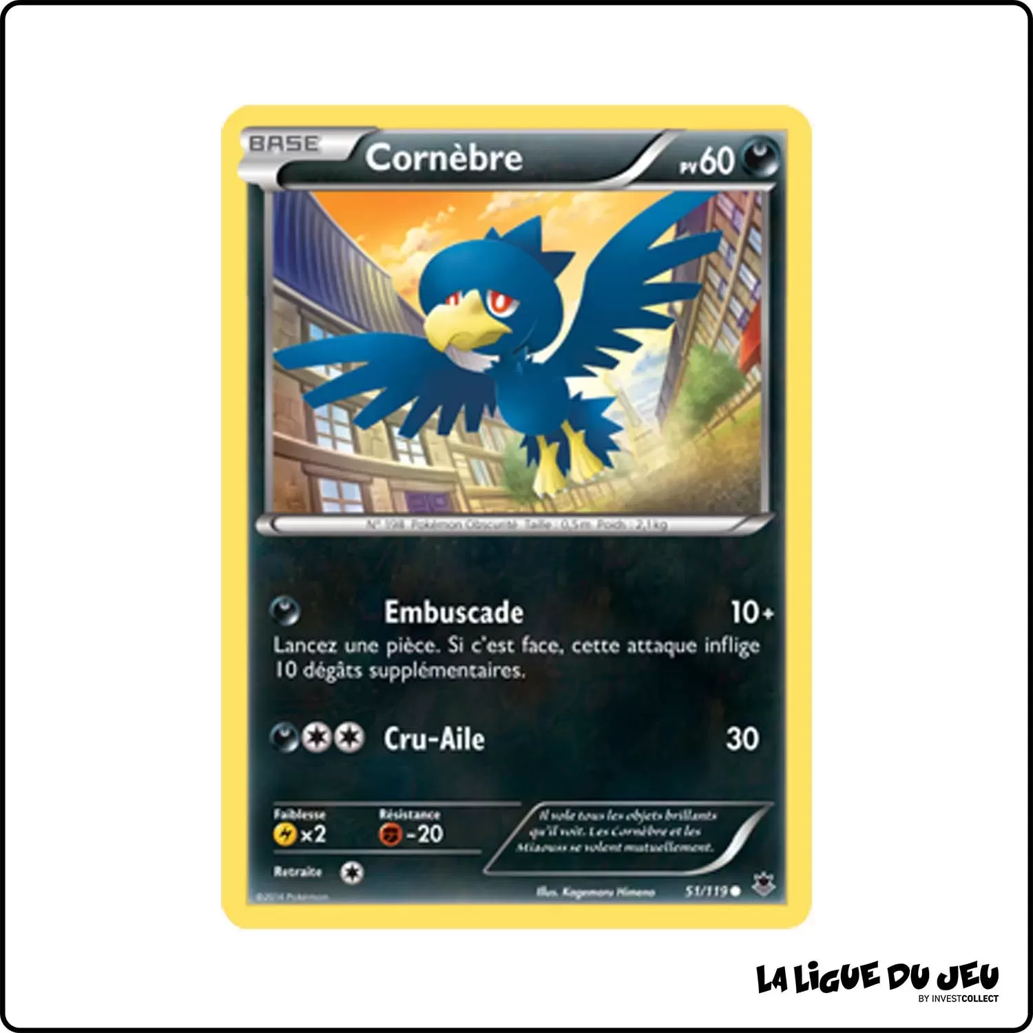 Commune - Pokemon - Vigueur Spectrale - Cornèbre 51/119 Pokemon Company - 1