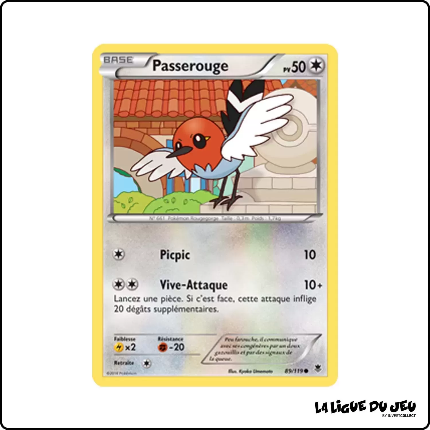 Commune - Pokemon - Vigueur Spectrale - Passerouge 89/119 Pokemon Company - 1