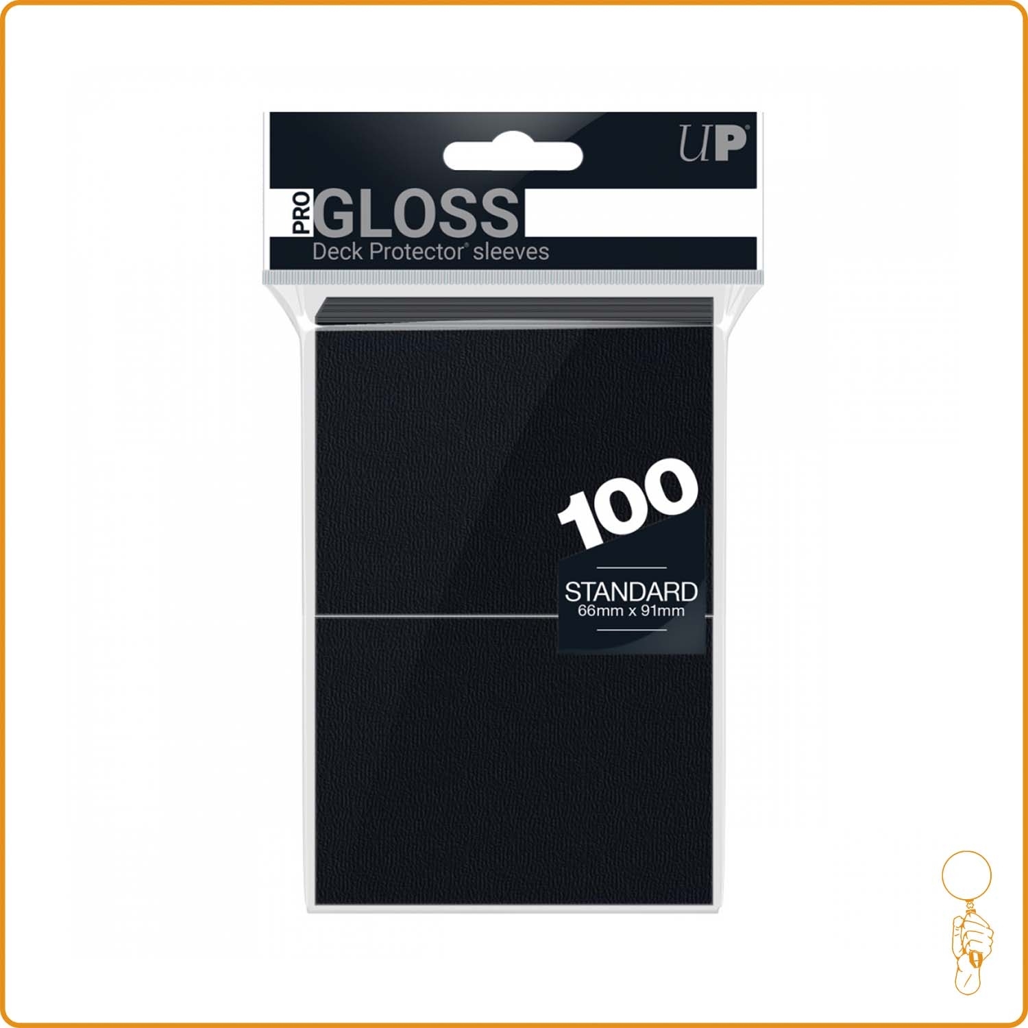 Sleeve - Ultra PRO - Protèges Cartes - Format Standard - Noir - par 100